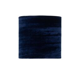 First Choice Lighting Navy Blue Crushed Velvet 15.5cm Table Lamp Shade - thumbnail 2
