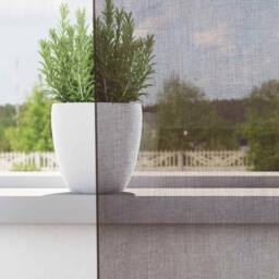 Berkfield Home Voile Curtains with Grommets 2 pcs Brown 140x245 cm
