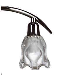 Netlighting Amel Telescopic Convertible To Semi Flush 4 Light L1SGU10 Black Chrome - thumbnail 6