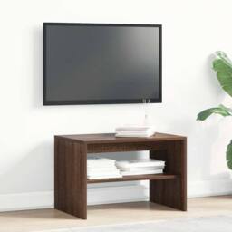 Berkfield Home TV Cabinet Brown Oak 60x40x40 cm Engineered Wood - Size: 60 x 40 x 40 cm - thumbnail 3