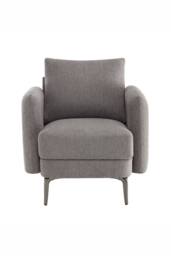 More4Homes Sofia 1 Seater Fabric Sofa in Taupe - thumbnail 3