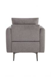 More4Homes Sofia 1 Seater Fabric Sofa in Taupe - thumbnail 6