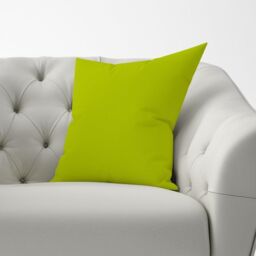 Warren Reed - Designer Lime Cushions in Green - Size: 60 cm x 60 cm - thumbnail 3
