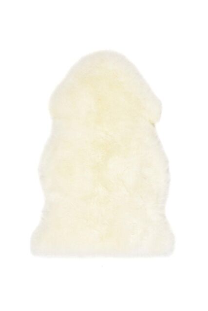 Origin Genuine Sheepskin Single Rug in Natural - Size: 65 cm x 95 cm