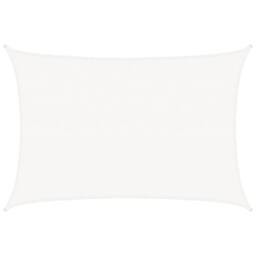 Berkfield Home Sunshade Sail 160 g/m ² White 3.5x4.5 m HDPE - thumbnail 2