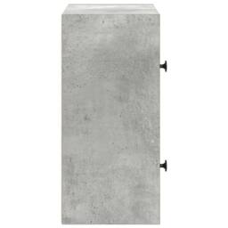 Berkfield Home Durable Bookcase Concrete Grey 40x24x52 cm Engineered Wood - Size: 40 x 24 x 52 cm - thumbnail 6