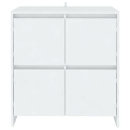 Berkfield Home Sideboards 2 pcs White 70x41x75 cm Engineered Wood - Size: 70 x 41 x 75 cm - thumbnail 3