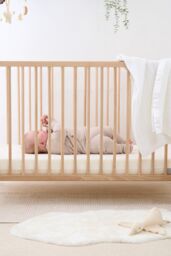 The Tiny Bed Company Premium Foam Cot Mattress (120 x 60cm) in White - thumbnail 3