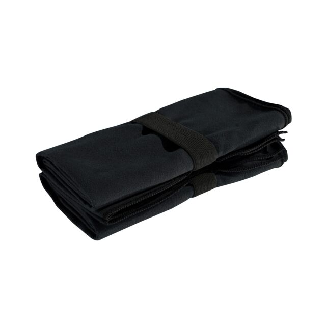 TriDri Tri Dri Microfibre Quick Dry Fitness Towel in Black - image 1
