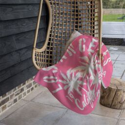 Benjamin Tate Design Los Angeles California Blanket in Natural - Size: 120 cm x 150 cm - thumbnail 4