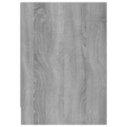 Berkfield Home TV Cabinet Grey Sonoma 146.5x35x50 cm Engineered Wood - thumbnail 7