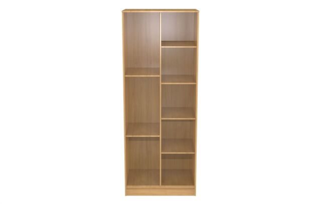 Ready Assembled 2 U Carlton Tall Shelf Unit (Ready Assembled) in Natural - image 1