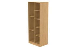 Ready Assembled 2 U Carlton Tall Shelf Unit (Ready Assembled) in Natural - thumbnail 2