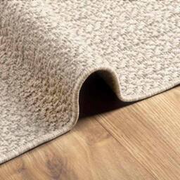 Berkfield Home Rug ZIZUR Cream 80x250 cm Jute Look Indoor & Outdoor - Size: Medium - thumbnail 6