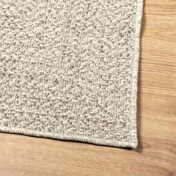 Berkfield Home Rug ZIZUR Cream 80x250 cm Jute Look Indoor & Outdoor - Size: Medium - thumbnail 8