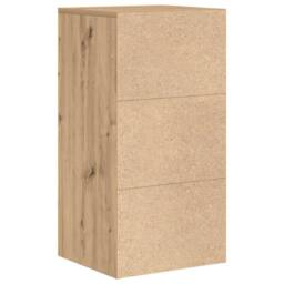 Berkfield Home Oak Storage Cabinet Artisan Oak Engineered Wood Medium in Brown - thumbnail 8