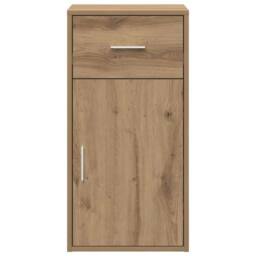 Berkfield Home Oak Storage Cabinet Artisan Oak Engineered Wood Medium in Brown - thumbnail 6