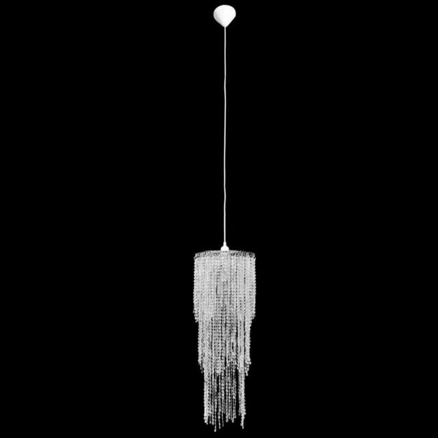 Berkfield Home Pendant Chandelier 26 x 70 cm in Clear - image 1