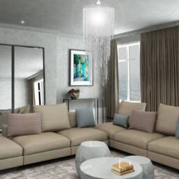 Berkfield Home Pendant Chandelier 26 x 70 cm in Clear - thumbnail 8