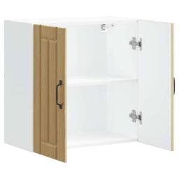 Berkfield Home Kitchen Wall Cabinet Lucca Sonoma Oak Engineered Wood in Light Tan - thumbnail 6
