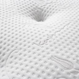 Aspire Classic 1000 Pocket Cashmere Wool Mattress Medium Comfort in White - Size: Small Single - thumbnail 6