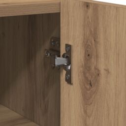 Berkfield Home Sideboard Artisan Oak 45x35x75 cm Engineered Wood in Brown - Size: 45 x 35 x 75 cm - thumbnail 9