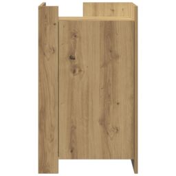 Berkfield Home Sideboard Artisan Oak 45x35x75 cm Engineered Wood in Brown - Size: 45 x 35 x 75 cm - thumbnail 6