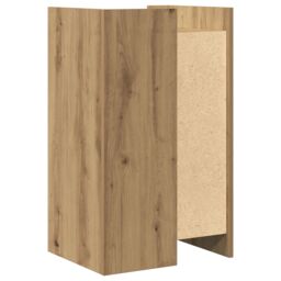 Berkfield Home Sideboard Artisan Oak 45x35x75 cm Engineered Wood in Brown - Size: 45 x 35 x 75 cm - thumbnail 8