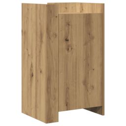 Berkfield Home Sideboard Artisan Oak 45x35x75 cm Engineered Wood in Brown - Size: 45 x 35 x 75 cm - thumbnail 2