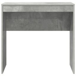Berkfield Home Writing Desk Concrete grey Particle board, Concrete grey finish - thumbnail 4