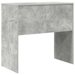 Berkfield Home Writing Desk Concrete grey Particle board, Concrete grey finish - thumbnail 6