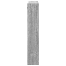 Berkfield Home Wall Cabinet Grey Sonoma 80x15x80 cm Engineered Wood - Size: 80 x 15 x 80 cm - thumbnail 5