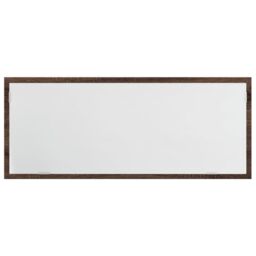 Berkfield Home LED Bathroom Mirror Brown Oak 100x8.5x37 cm Engineered Wood - thumbnail 6