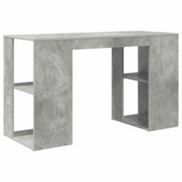 Berkfield Home Grey Computer Desk Concrete grey - thumbnail 7