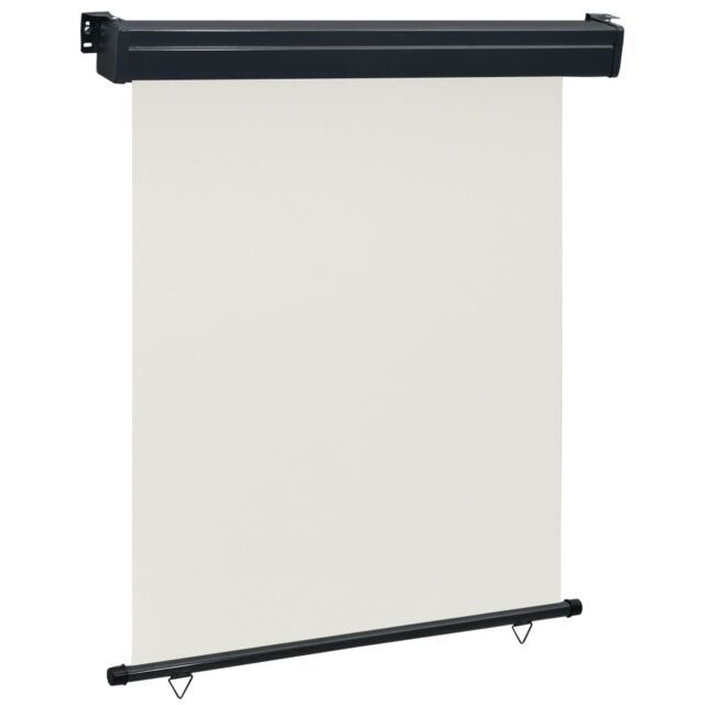 Berkfield Home Balcony Side Awning 140x250 cm Cream in Beige - image 1