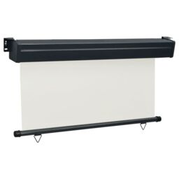 Berkfield Home Balcony Side Awning 140x250 cm Cream in Beige - thumbnail 3