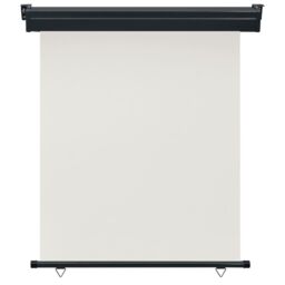 Berkfield Home Balcony Side Awning 140x250 cm Cream in Beige - thumbnail 2
