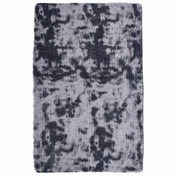 Berkfield Home Shaggy Rug High Pile NAVARRA Dark Grey 130x200 cm Polyester - Size: Medium - thumbnail 2