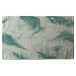 Benjamin Tate Design Feathers Fantastic Birds With Decorative Ornaments Soft Bath Towel in Green - thumbnail 1
