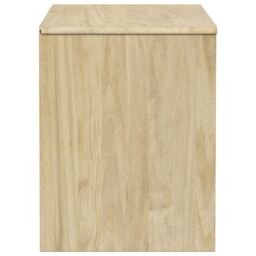 Berkfield Home TV Cabinet SAUDA Oak 99x43x55 cm Solid Wood Pine in Brown - Size: 99 x 43 x 55 cm - thumbnail 5