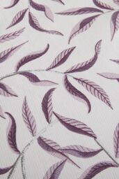 Dreams & Drapes 'Samira' Richly Illustrated Floral Print Duvet Cover Set in Plum - Size: King - thumbnail 6