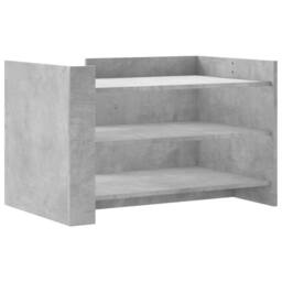 Berkfield Home Durable Coffee Table Concrete Grey 80x50x50 cm Engineered Wood - Size: 80 x 50 x 50 cm - thumbnail 3