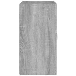 Berkfield Home Wall Cabinet Grey Sonoma 60x31x60 cm Engineered Wood - Size: 60 x 31 x 60 cm - thumbnail 4
