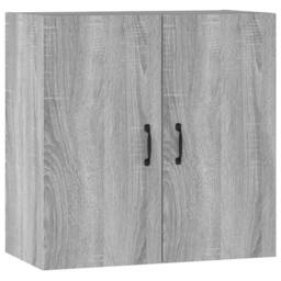 Berkfield Home Wall Cabinet Grey Sonoma 60x31x60 cm Engineered Wood - Size: 60 x 31 x 60 cm - thumbnail 3