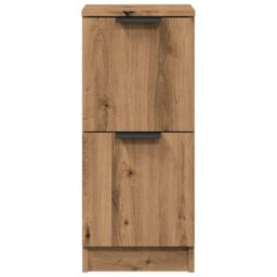 Berkfield Home Sideboard Artisan Oak 30x30x70 cm Engineered Wood in Brown - Size: 30 x 30 x 70 cm - thumbnail 5