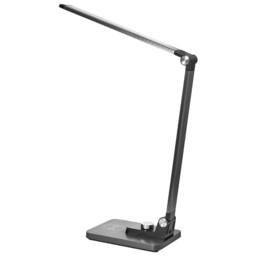 Wyld and Coco Desk Lamp Black Aluminium with Wireless Charger and Stepless Dimmer - thumbnail 4