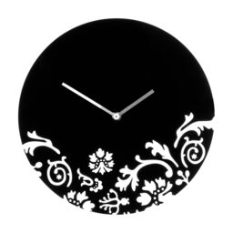 Orsina Maison by Premier Acrylic Wall Clock in Black
