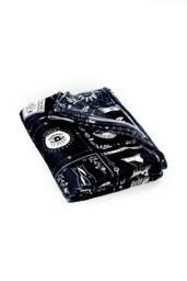 Catherine Lansfield 'Enchanted Witchcraft' Cosy Fleece Blanket Throw in Black - Size: 130 cm x 170 cm - thumbnail 4
