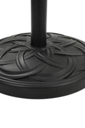 Living and Home Free Standing Concrete-Filled Patio Parasol Base Umbrella Stand in Black - thumbnail 5