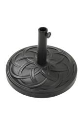 Living and Home Free Standing Concrete-Filled Patio Parasol Base Umbrella Stand in Black - thumbnail 3